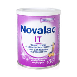 Novalac IT Βρεφικό Γάλα σε Σκόνη από 0m+ Κατάλληλο για την Αντιμετώπιση της Δυσκοιλιότητας 400g