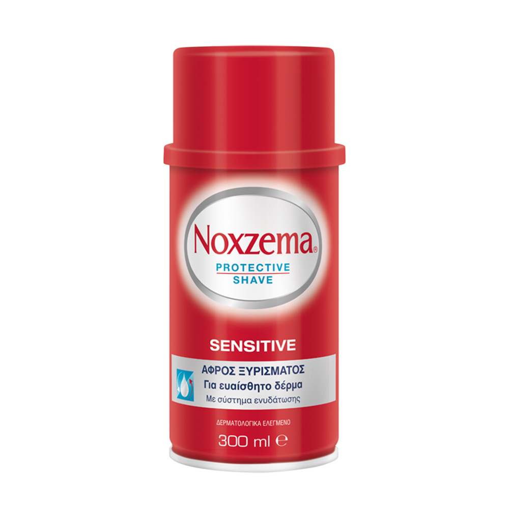 Noxzema Sensitive Protective Shave Αφρός Ξυρίσματος για Ευαίσθητο Δέρμα 300ml