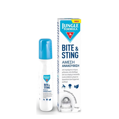 Jungle Formula Bite & Sting Roll On για άμεση ανακούφιση από τα Τσιμπήματα, 15ml