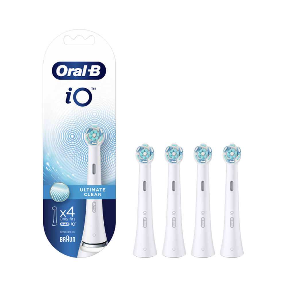 Oral-B iO Ultimate Clean White Ανταλλακτικές Κεφαλές 4τμχ