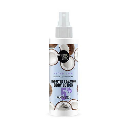 Organic Shop After Sun Ενυδατική & Καταπραϋντική Λοσιόν Σώματος για Μετά τον Ήλιο 150ml