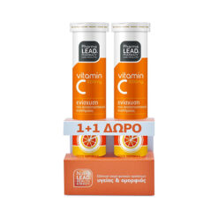 Pharmalead Vitamin C 1000mg 2 x 20 αναβράζοντα δισκία