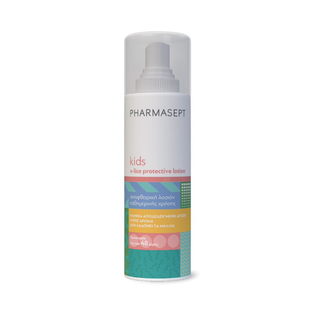 Pharmasept Kids X-Lice Αντιφθειρική Λοσιόν Καθημερινής Χρήσης Χωρίς Άρωμα 100ml