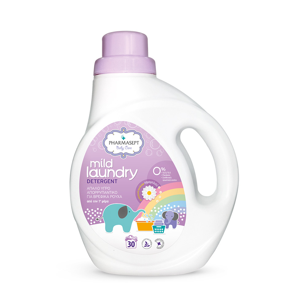 Pharmasept Mild Laundry Detergent Εξαιρετικά Απαλό Υγρό Απορρυπαντικό για Βρεφικά Ρούχα 1lt