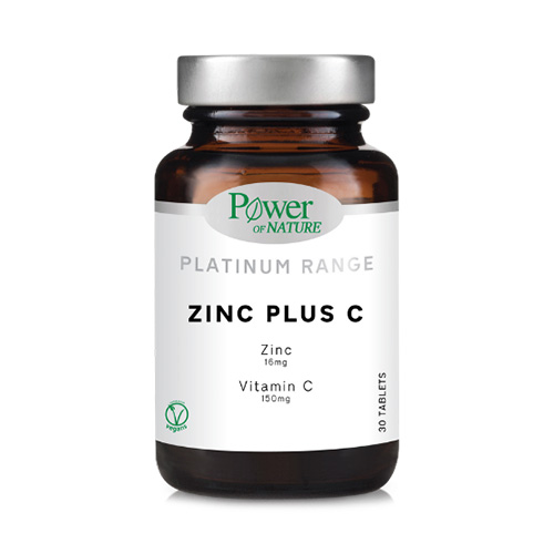 Power Health Classics Platinum Zinc Plus C 30 ταμπλέτες