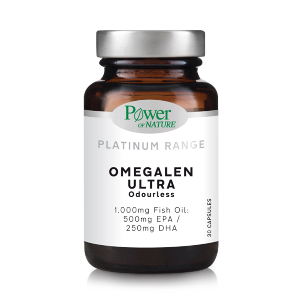 Power Health Omegalen Ultra Ιχθυέλαιο Μοριακής Απόσταξης & Ψυχρής Συμπίεσης 30caps