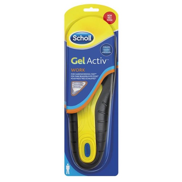 Scholl Gelactiv Work Ανδρικοί (No40-46.5) 1 ζευγάρι