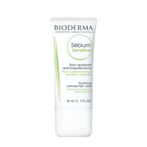 Bioderma Sebium Sensitive Kρέμα για Ακνεικό, Εύθραυστο και Ευαίσθητο Δέρμα, 30ml