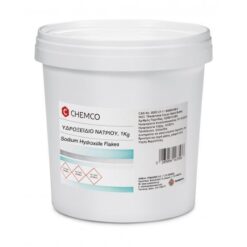Chemco Sodium Hydroxide Υδροξείδιο του Νατρίου (Καυστικό Νάτριο), 1Kg