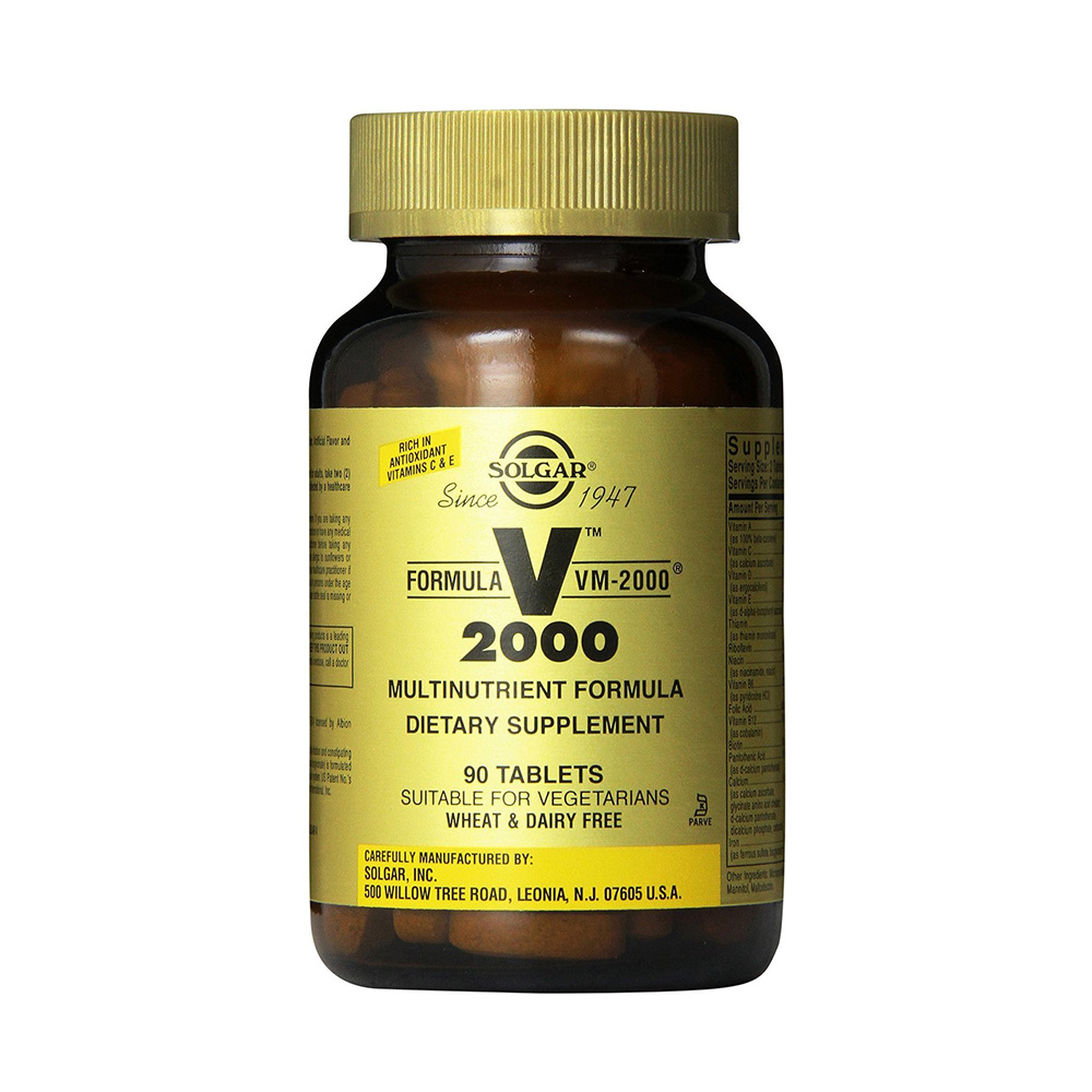 Solgar Formula VΜ 2000 Πολυβιταμίνη για Ενέργεια 90tabs