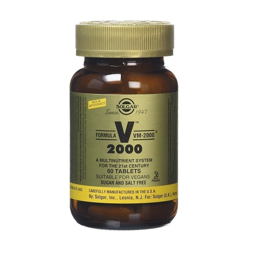 Solgar Formula VΜ 2000 Πολυβιταμίνη για Ενέργεια 60tabs