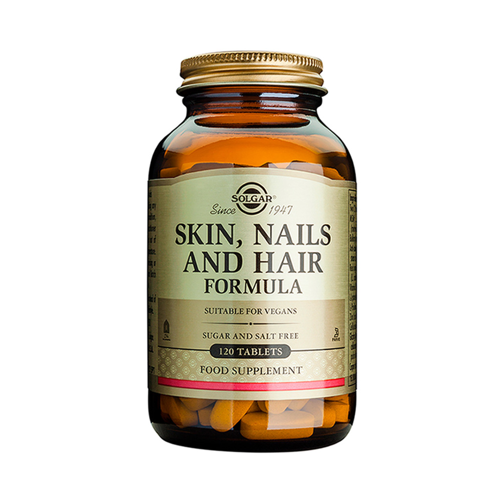 Solgar Skin Nails & Hair Formula για Υγιές Δέρμα Νύχια & Μαλλιά 120 ταμπλέτες