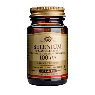 Solgar Selenium 100μg 100 ταμπλέτες