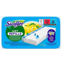 Swiffer Wet Refills Ανταλλακτικά Υγρά Πανάκια για το Πάτωμα με  Άρωμα Λεμόνι 10τμχ