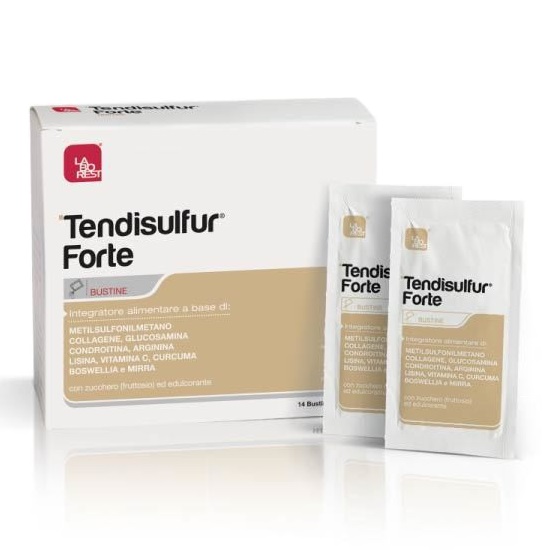 Tendisulfur Forte Συμπλήρωμα Διατροφής για το Φυσιολογικό σχηματισμό κολλαγόνου, 14 φακελίσκοι