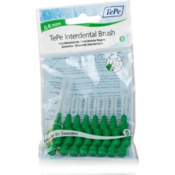TePe Μεσοδόντια Βουρτσάκια Πράσινο 0,8mm (8 Τεμ)