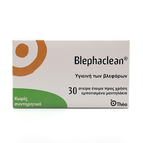 Thea Blephaclean Αποστειρωμένες Κομπρέσες Ματιών 30τμχ