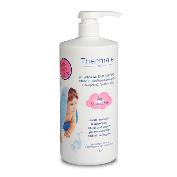 Thermale Med Baby Shampoo & Bath 1000ml