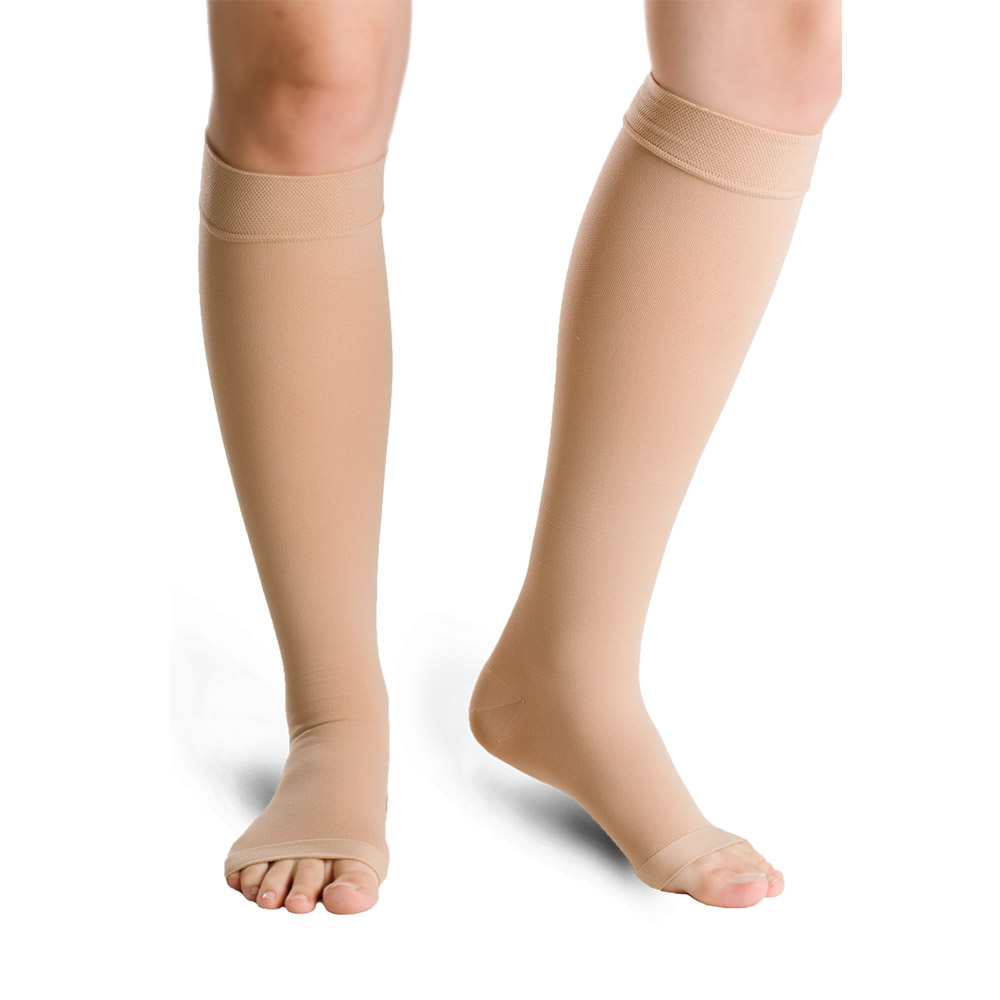 Varisan Top Κάτω Γόνατος με Ανοιχτά Δάχτυλα Κλάση 2 23-32mmHg Normale 2τμχ (Μπεζ) – No1