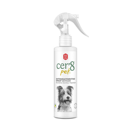 Vican Cer’8 Pet Εντομοαπωθητικό Spray Σκύλων 200ml