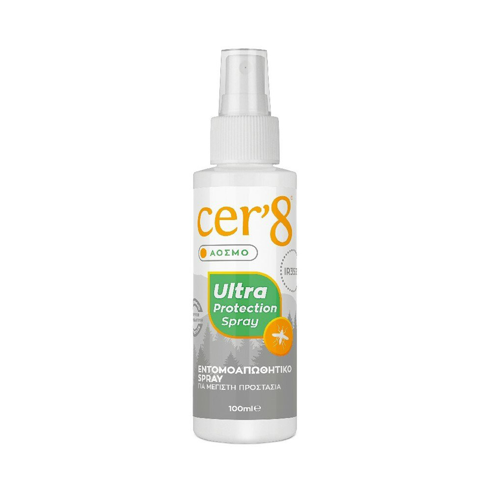 Vican Cer’8 Ultra Protection Άοσμο Εντομοαπωθητικό Spray 100ml
