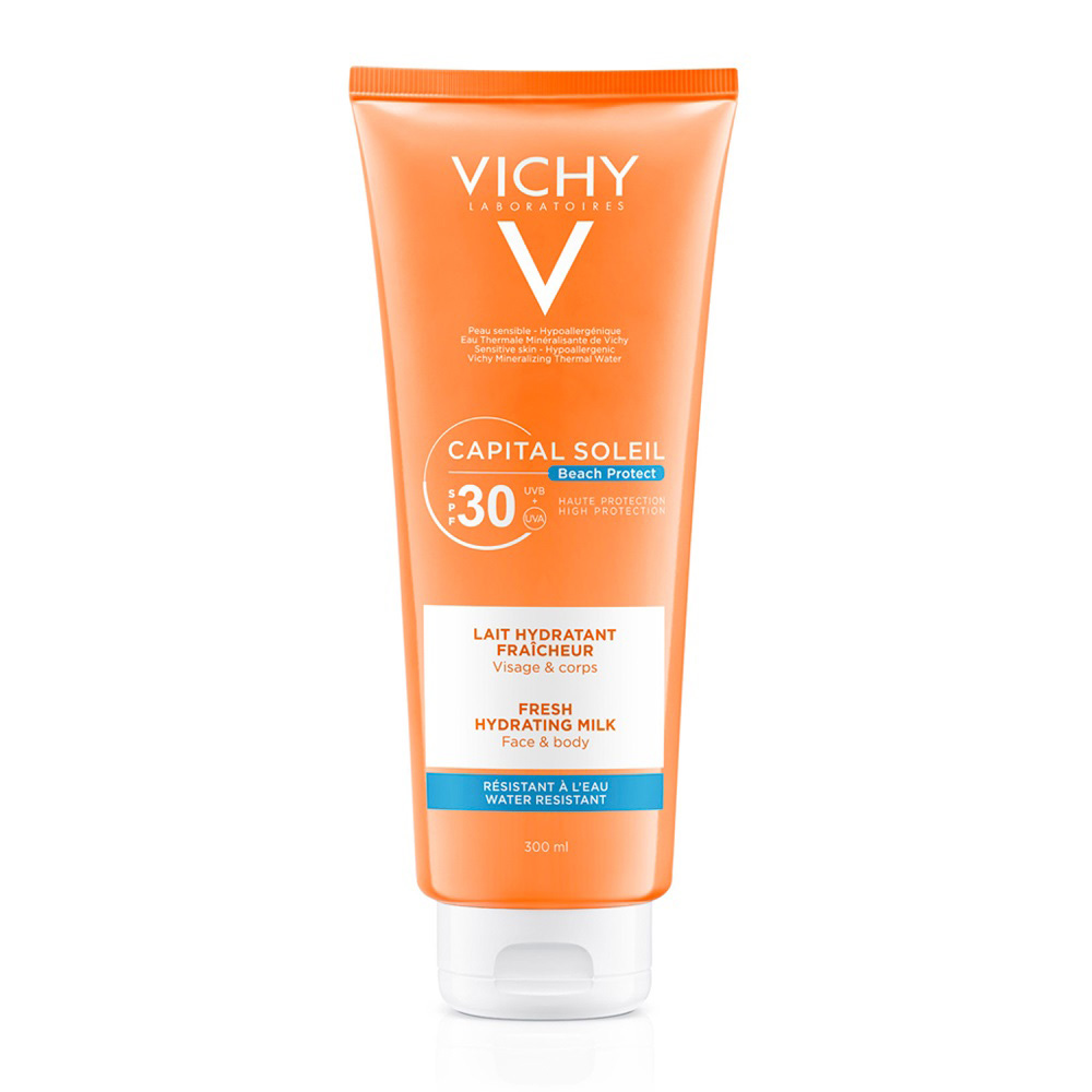 Vichy Capital Soleil Beach Protect SPF 30 Γαλάκτωμα Αντιηλιακής Προστασίας για Πρόσωπο και Σώμα 300ml