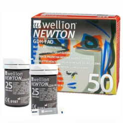 Wellion Newton GDH-FAD Ταινίες Μέτρησης Γλυκόζης στο Αίμα 50 Τεμάχια