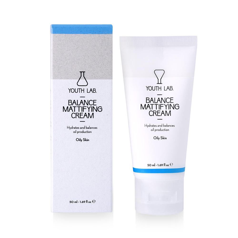 Youth Lab Balance Mattifying Cream for Oily Skin Ενυδατική Κρέμα για Λιπαρό Δέρμα & Δέρμα με Τάση Ακμής 50ml